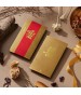嫁、娶 ▸ 經典中式燙金款囍帖 A6512