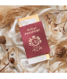 《PASSPORT》L8011 (護照型婚卡-玫瑰紅)(燙金機票A8092須另加購)