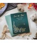 翡冷翠的雨▸厚磅燙金喜帖(翡翠綠) S14013