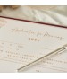 邂逅－緋紅緞面結婚書約套組(橫式)