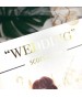 《WEDDING NEWS》P9533 歐美婚報三折式喜帖